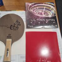 Racchetta ping pong professionale/artigianale