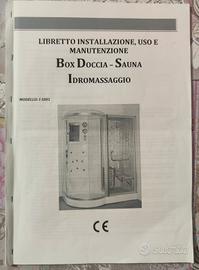 box doccia-sauna idromassaggio 