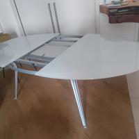 tavolo vetro allungabile calligaris