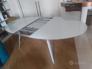 tavolo vetro allungabile calligaris