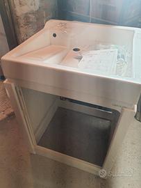 Mobile e lavatoio x lavatrice