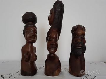 Statuette lignee africane