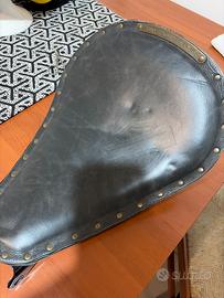 Sella in pelle vera originale Harley Davidson