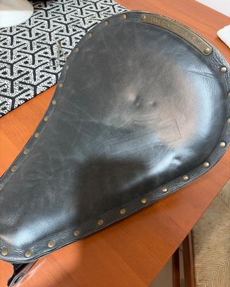 Sella in vera pelle originale Harley Davidson