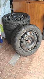 cerchi ± pneumatici Skoda 185 55 15 invernali