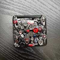 specchietto da borsa, realizzato a mano