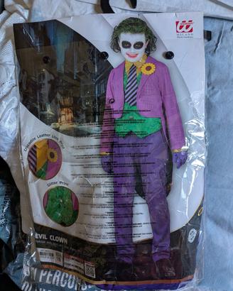 Costume joker 4/5 anni