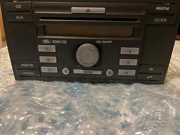 Autoradio originale ford 6000 cd
