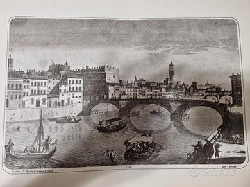 Riproduzione storica Firenze – Ponte S. Trinita