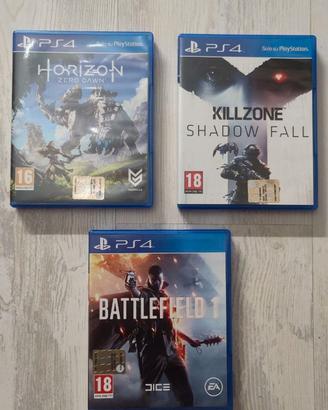 Videogiochi per PS4 e PS4 PRO. Pari al nuovo!