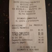 pneumatico GT RADIAL 185/65/R15 - NUOVO