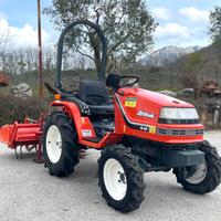 Trattorino KUBOTA modello ASTE A-14 con fresa