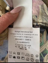 Camicia Versace jeans Couture stampa barocca flore