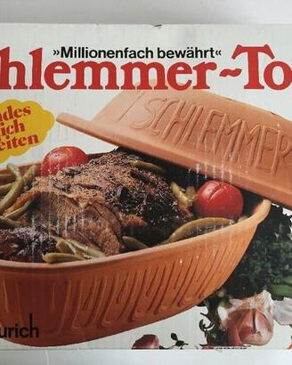 barbecue terracotta vintage Schlemmertopf 838