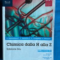 Libro di chimica dalla H alla Z