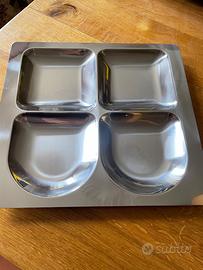 Antipastiera in acciaio