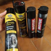 Pulitore FRENI Bardahl, x CATENA Motul + SPAZZOLA