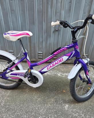 Bici bimba 16 pollici Casadei Lincy