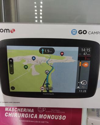 tomtom camper e camino tutta europa