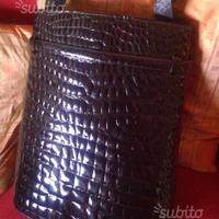 Borsa in pelle coccodrillo anni 70