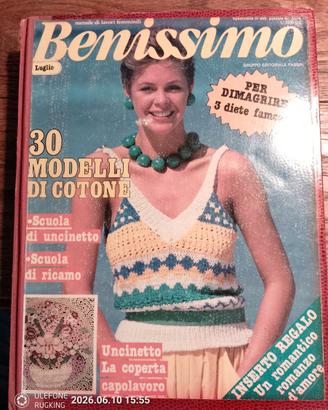 Rivista Benissimo 1983