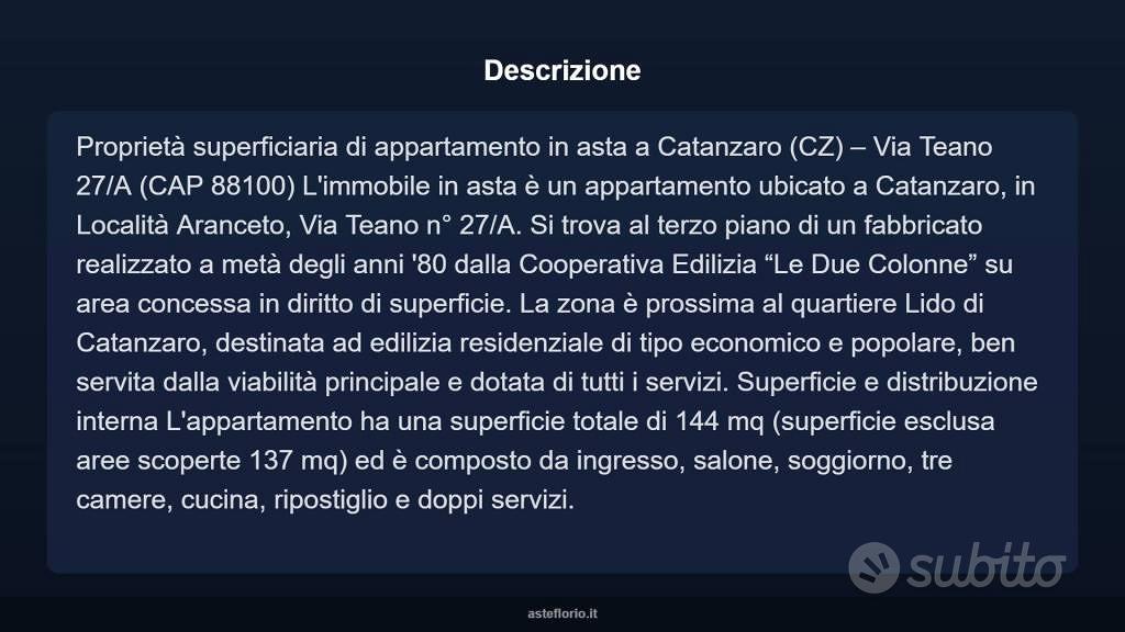 Appartamento – Catanzaro - Vista 5