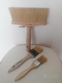  3 Pennelli Professionali per Pittura