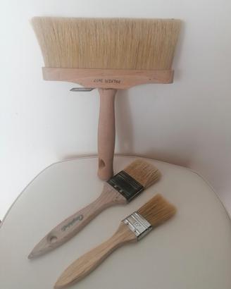  3 Pennelli Professionali per Pittura