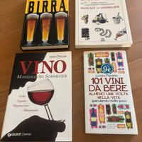 Lotto libri sul vino