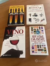 Lotto libri sul vino