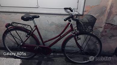 bicicletta donna ruota 26 con cestino WegaBike