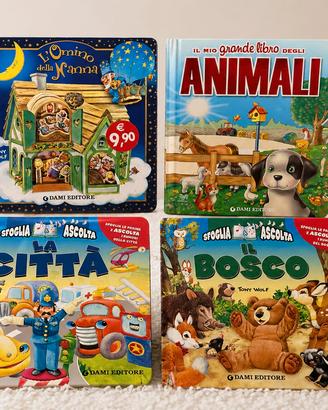 4 Libri Sonori Dami Editore Bambini