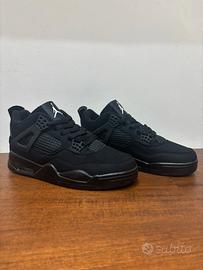 Scarpe modello basket nere - Tipo Jordan 4