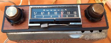 Autoradio Autovox anni 60