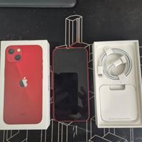 Apple iphone 13 RED  128 GB - perfette condizioni.
