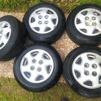 CERCHI IN LEGA USATI 14" NISSAN 4 FORI