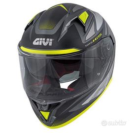 CASCO INTEGRALE MOTO GIVI 50.6 FOLLOW GIALLO OPACO