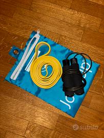 Corda ed eleastico bodybuilding