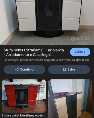 stufa pellet sottile