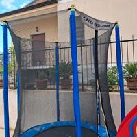 trampolino da giardino
