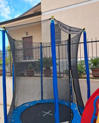 trampolino da giardino