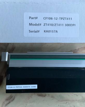 Testina di stampa termica 300 DPI nuova – Zebra