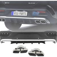 DIFUSORE MERCEDES CLASSE GLE C167 20- + TERMINALI 