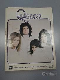 Queen blocco spartiti dell'epoca
