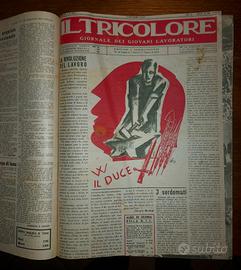 fascismo IL TRICOLORE. annata completa  1941/43