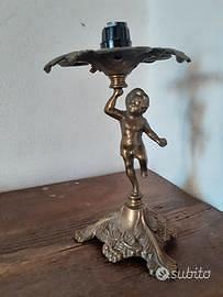 Portalampada in metallo