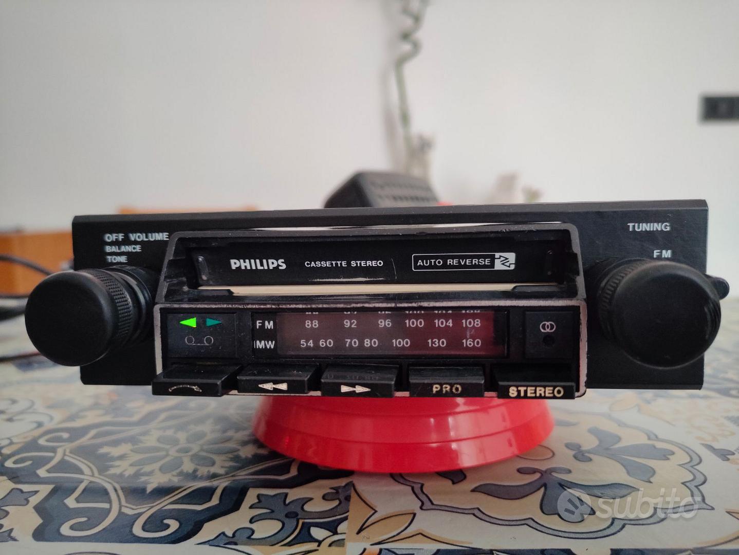 Autoradio stereo PHILIPS 788 - anni 80 - Audio/Video In vendita a  Alessandria