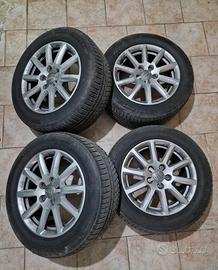 Gomme + Cerchi Originali Audi da 16"