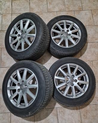 Gomme + Cerchi Originali Audi da 16"