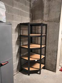 Scaffale ad Angolo 5 ripiani